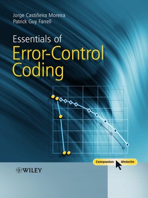 cover image of Essentials of Error-Control Coding